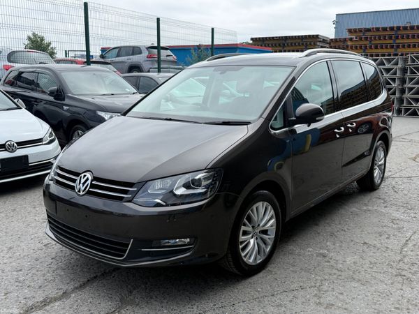 Volkswagen Sharan MPV, Petrol Hybrid, 2015, Brown