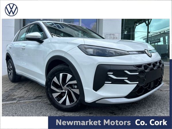 Volkswagen T-Roc SUV, Petrol Hybrid, 2026, White
