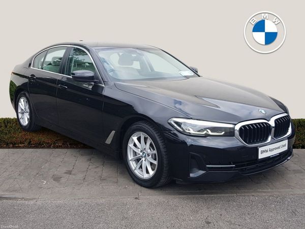 BMW 5-Series Saloon, Diesel, 2021, Black
