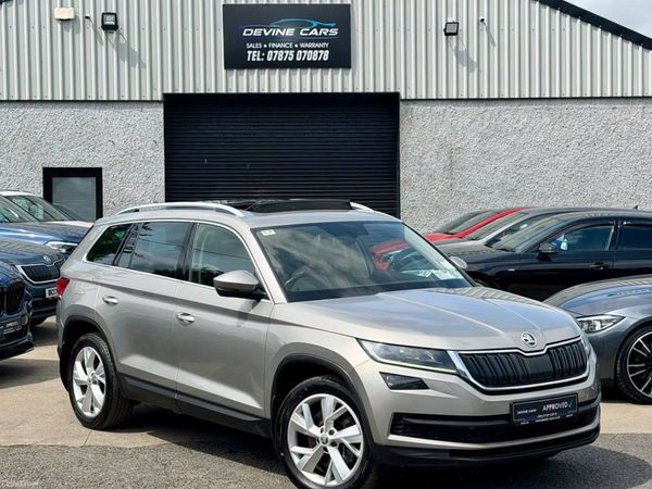 Skoda Kodiaq SUV, Diesel, 2017, Yellow