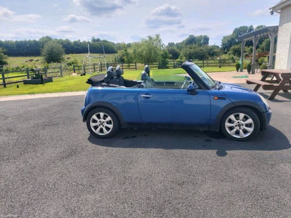Mini Cooper Convertible, Petrol, 2007, Blue