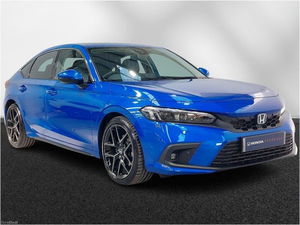 Honda Civic Hatchback, Petrol Hybrid, 2024, Blue