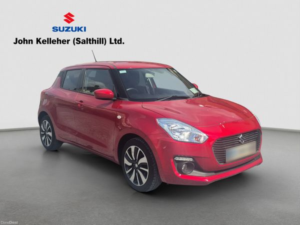 Suzuki Swift Hatchback, Petrol, 2020, Red