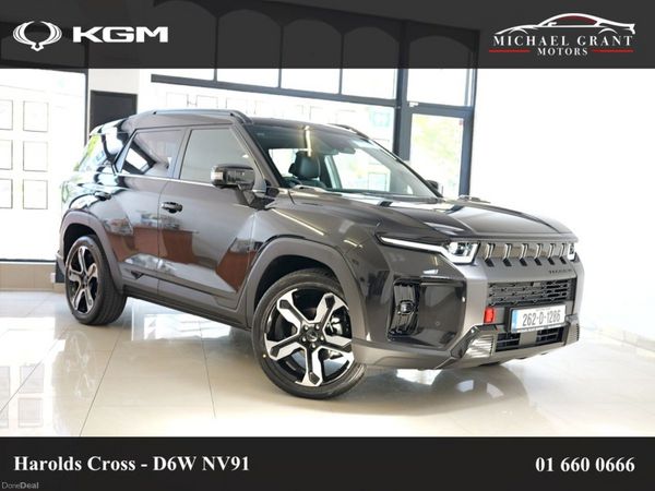 KGM Torres SUV, Petrol Hybrid, 2026, Black