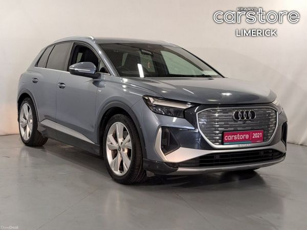 Audi Q4 e-tron SUV, Electric, 2021, Blue