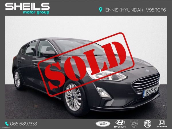 Ford Focus Hatchback, Diesel, 2018, Grey