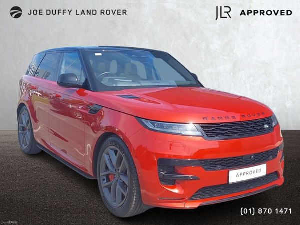 Land Rover Range Rover Sport SUV, Petrol Plug-in Hybrid, 2024, Red