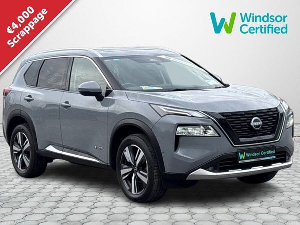 Nissan X-Trail SUV, Petrol Hybrid, 2023, Grey