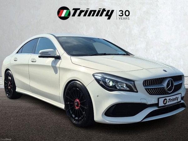 Mercedes-Benz CLA Saloon, Petrol, 2018, White