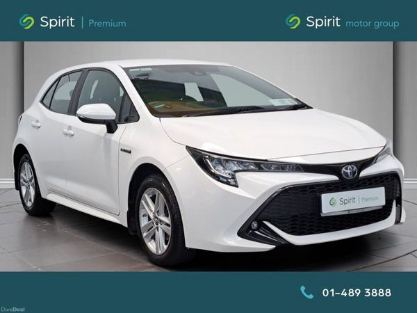 Toyota Corolla Hatchback, Petrol Hybrid, 2019, White