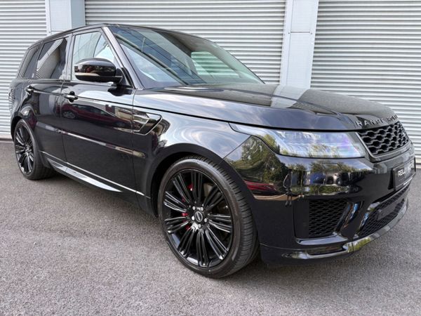 Land Rover Range Rover Sport SUV, Petrol Plug-in Hybrid, 2020, Black