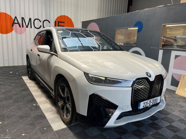 BMW iX SUV, Electric, 2022, White