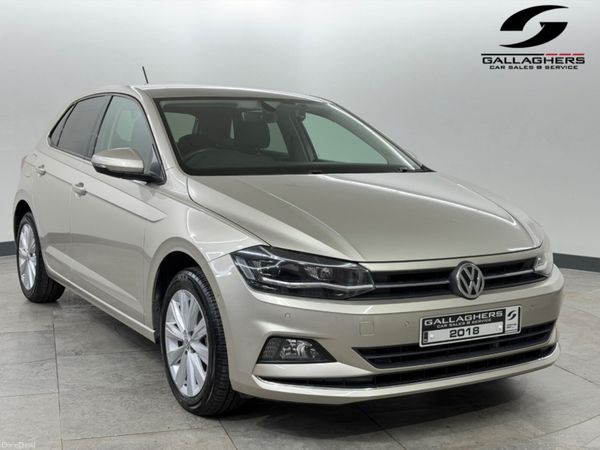Volkswagen Polo Hatchback, Petrol, 2018, Silver