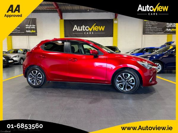 Mazda Demio Hatchback, Diesel, 2018, Red
