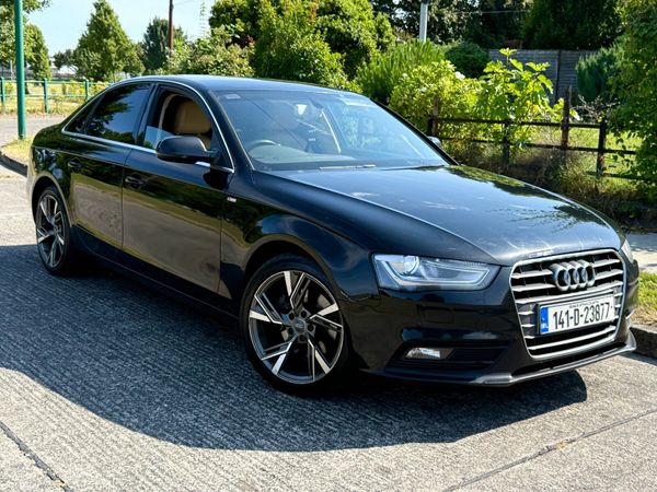 Audi A4 Saloon, Diesel, 2014, Black