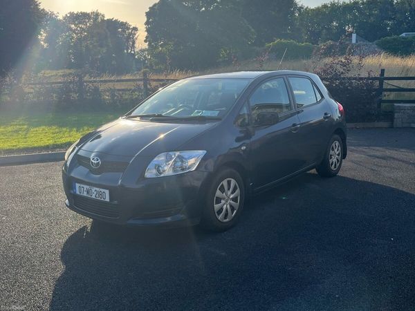 Toyota Auris Hatchback, Petrol, 2007, Blue