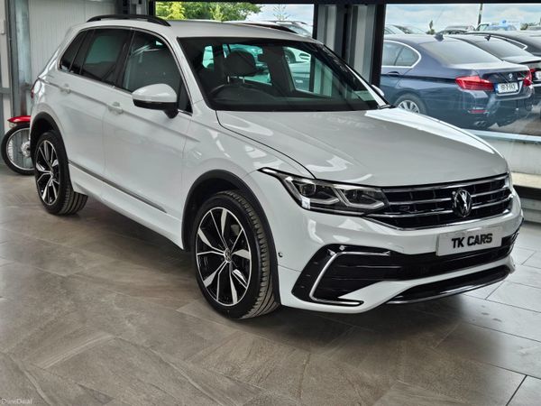 Volkswagen Tiguan SUV, Petrol Hybrid, 2023, White