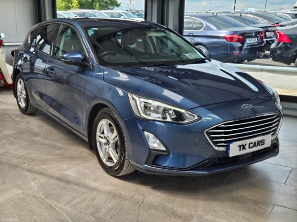 Ford Focus Hatchback, Petrol, 2019, Blue