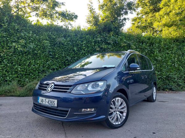 Volkswagen Sharan MPV, Petrol, 2014, Blue