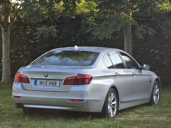 BMW 5-Series Saloon, Diesel, 2016, Silver