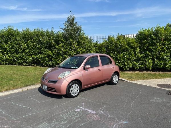 Nissan March Hatchback, Petrol, 2008, Pink