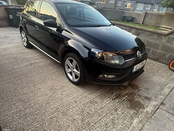 Volkswagen Polo Hatchback, Petrol, 2016, Black