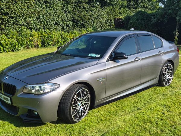 BMW 5-Series Saloon, Diesel, 2015, Grey