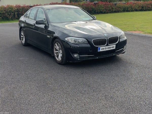 BMW 5-Series Saloon, Diesel, 2013, Black