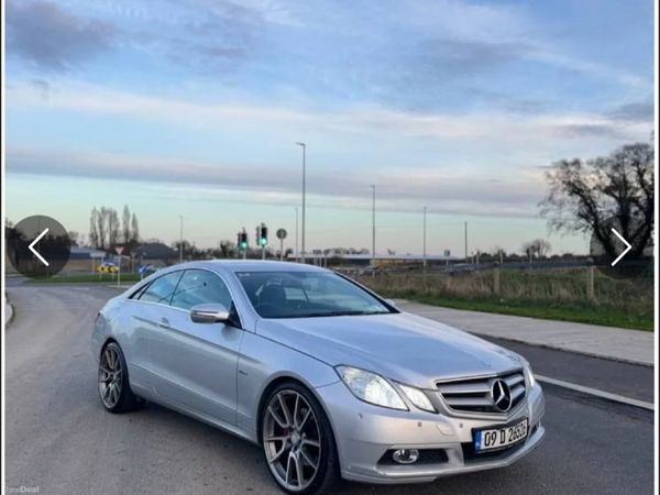 Mercedes-Benz E-Class Coupe, Diesel, 2009, Silver