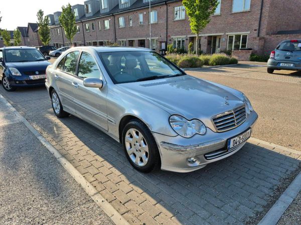 Mercedes-Benz C-Class Saloon, Petrol, 2004, Silver