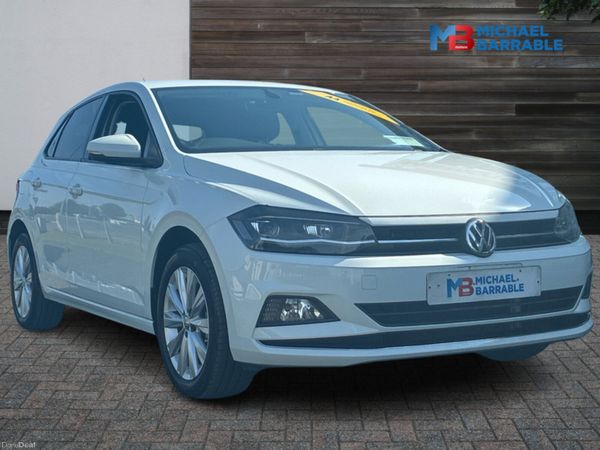 Volkswagen Polo Hatchback, Petrol, 2019, White