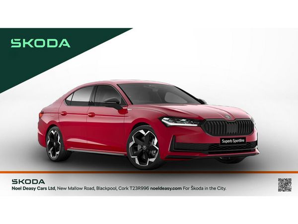 Skoda Superb Hatchback, Petrol Plug-in Hybrid, 2026, Red