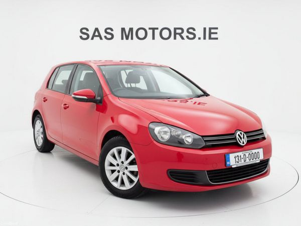 Volkswagen Golf Hatchback, Petrol, 2013, Red
