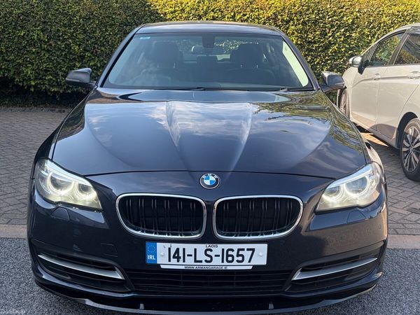 BMW 5-Series Saloon, Diesel, 2014, Blue