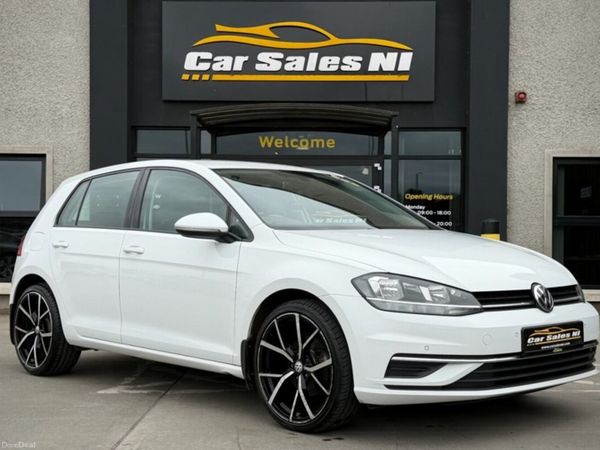 Volkswagen Golf Hatchback, Diesel, 2018, White