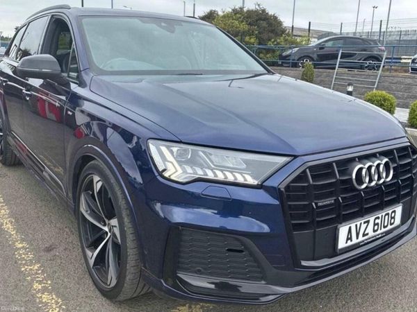 Audi Q7 SUV, Diesel Hybrid, 2023, Blue