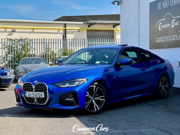 BMW 4-Series Coupe, Diesel, 2021, Blue