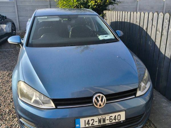 Volkswagen Golf Estate, Diesel, 2014, Blue