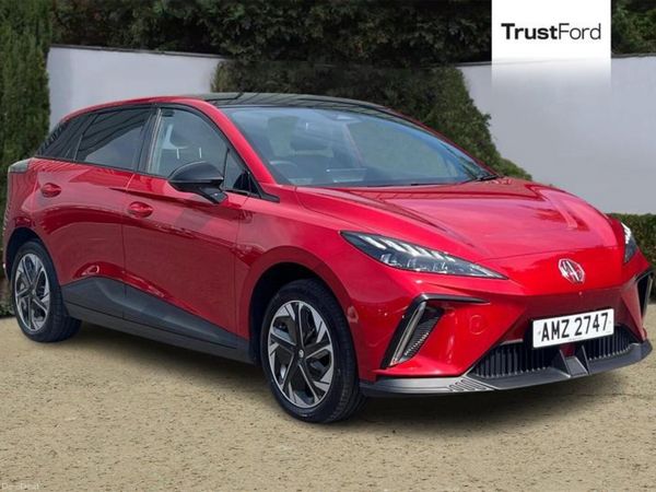 MG MG4 Hatchback, Electric, 2023, Red