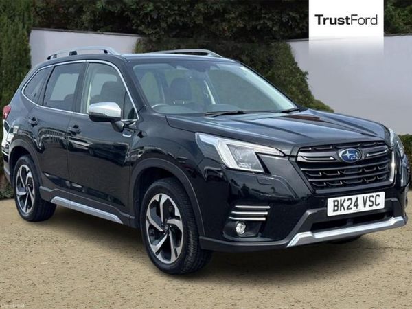 Subaru Forester Estate, Petrol Hybrid, 2024, Black