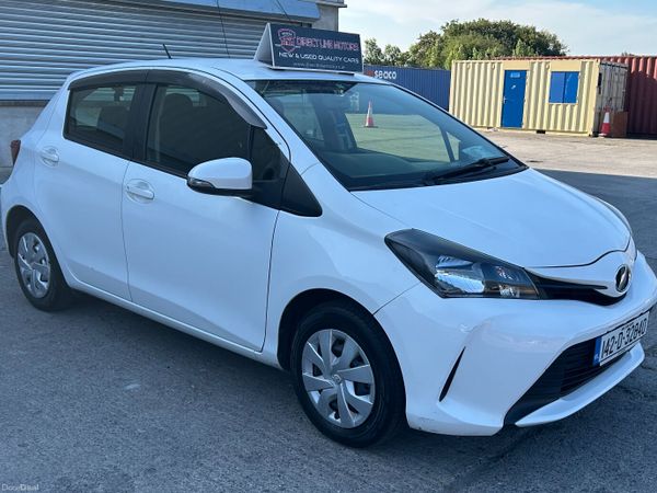 Toyota Vitz Hatchback, Petrol, 2014, White