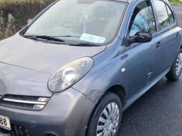 Nissan Micra Hatchback, Petrol, 2006, Grey