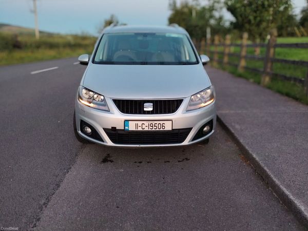 SEAT Alhambra MPV, Diesel, 2011, Silver