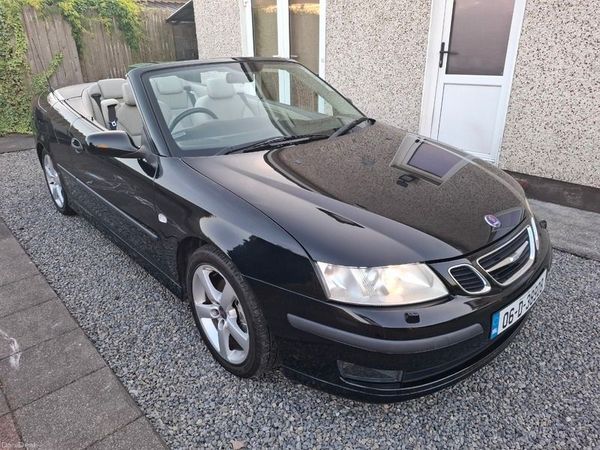 Saab 9-3 Convertible, Petrol, 2006, Black