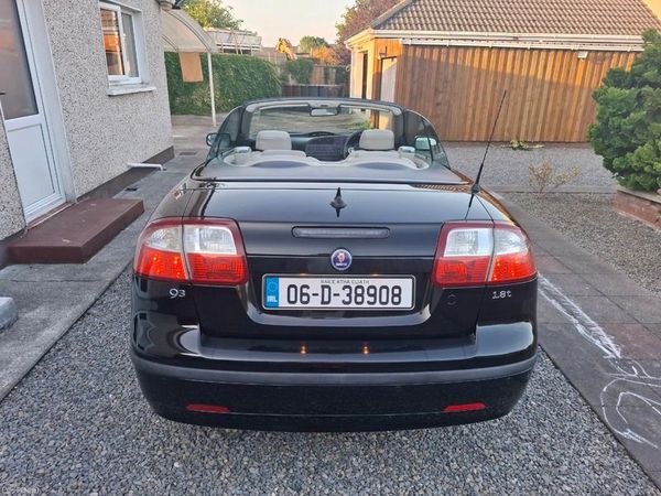 Saab 9-3 Convertible, Petrol, 2006, Black