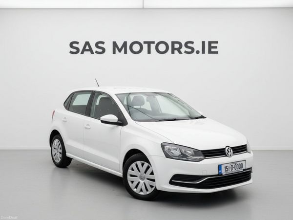 Volkswagen Polo Hatchback, Petrol, 2015, White