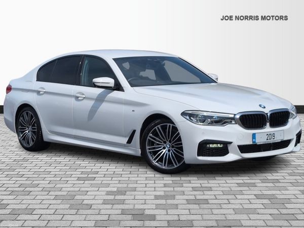 BMW 5-Series Saloon, Diesel, 2019, White