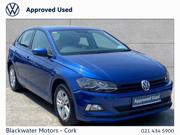 Volkswagen Polo Hatchback, Petrol, 2019, Blue