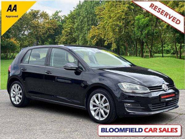 Volkswagen Golf Hatchback, Petrol, 2013, Black