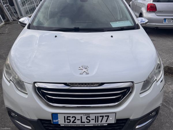 Peugeot 2008 SUV, Petrol, 2015, White